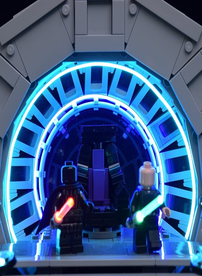 LightGo LED Lighting Kit Designed for Lego 75352 Emperor's Throne Room Diorama Building Set - Not Include Model (Remote Version) - Image 3